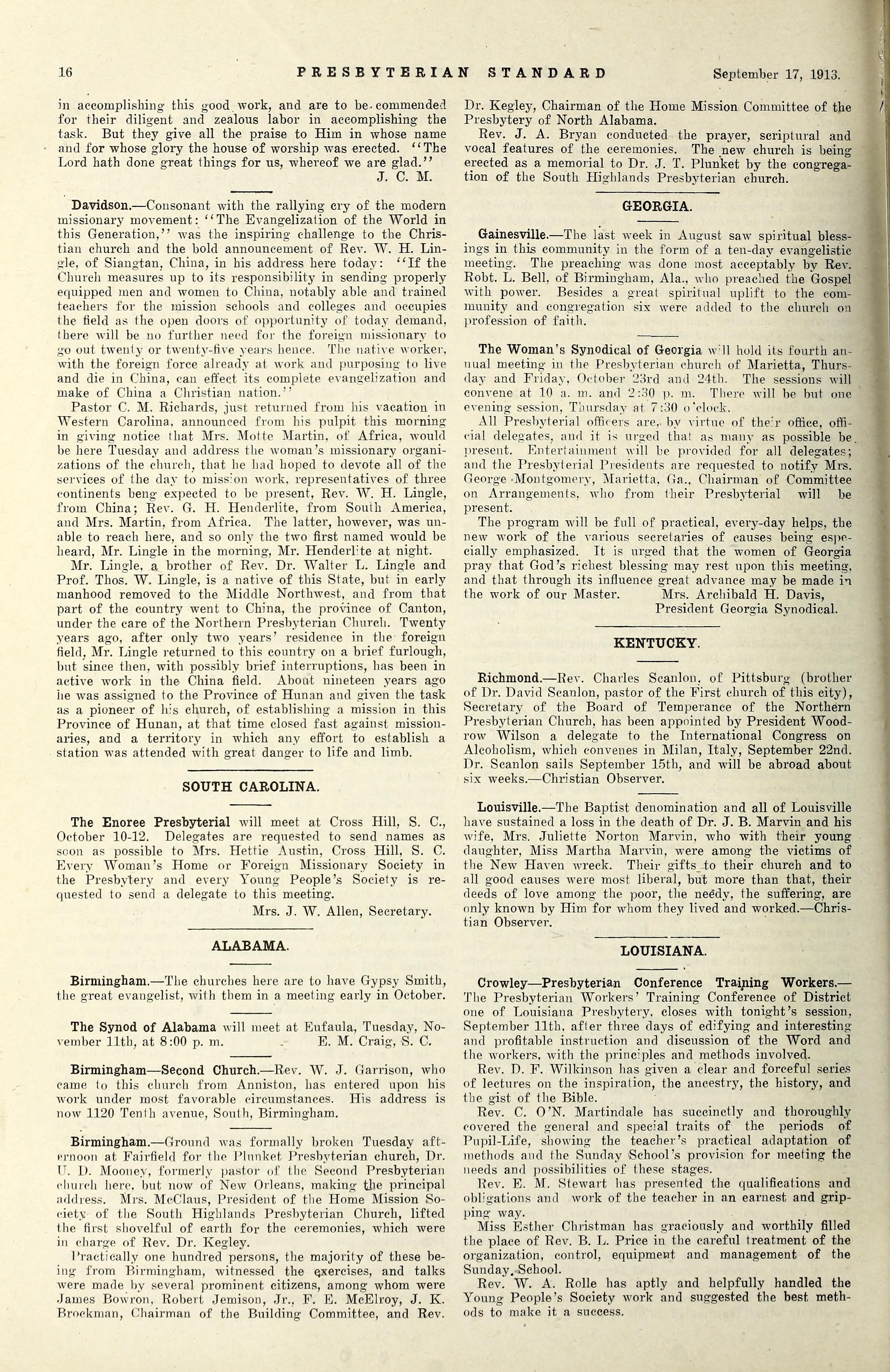 Plunkett Presbyterian Church